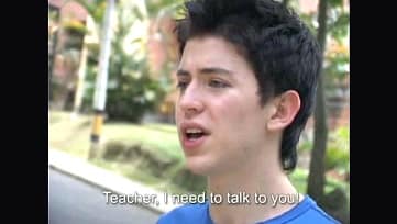 Hot Teacher Fucks a Freshman 18 years Gay Porn