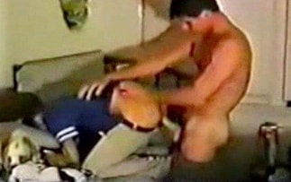 2 drunk brothers-bare fucking late at night