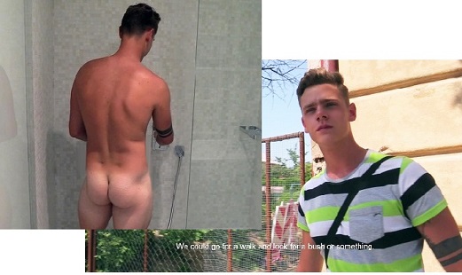 Hot straight boy found on the street has gay sex for money