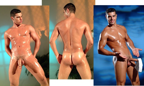 Hot Brazilian straight boy Rick is a delicious model and gogo boy