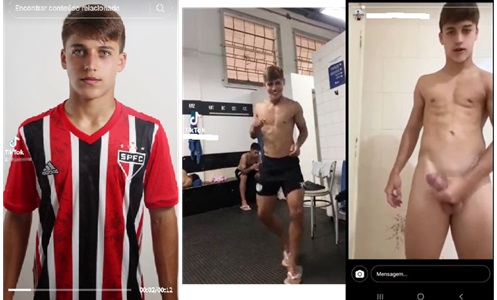 Straight boy German football player leaked