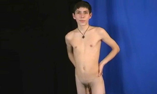 European twink, just 18yo, in his first audition Gay Porn